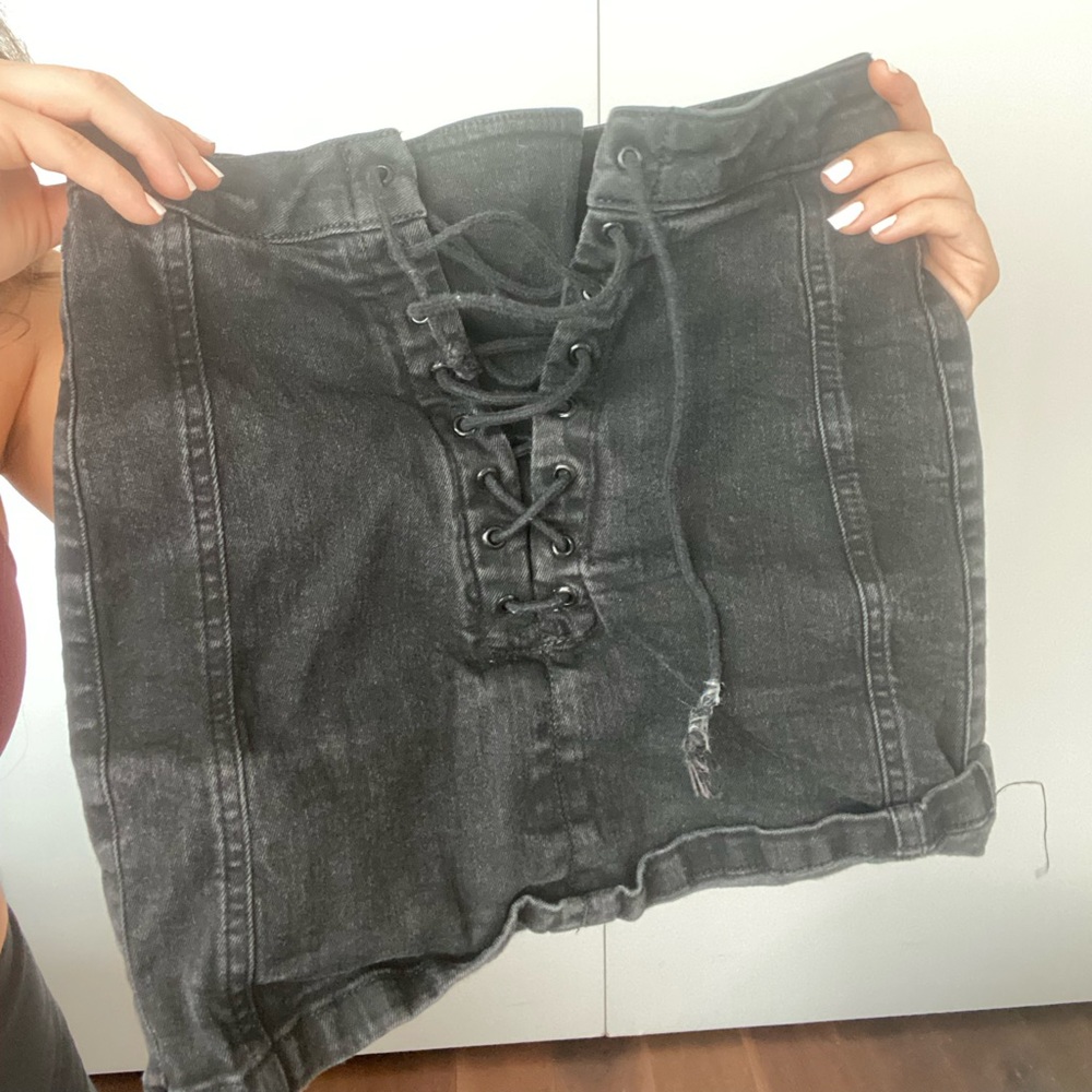 Black corset style skirt!